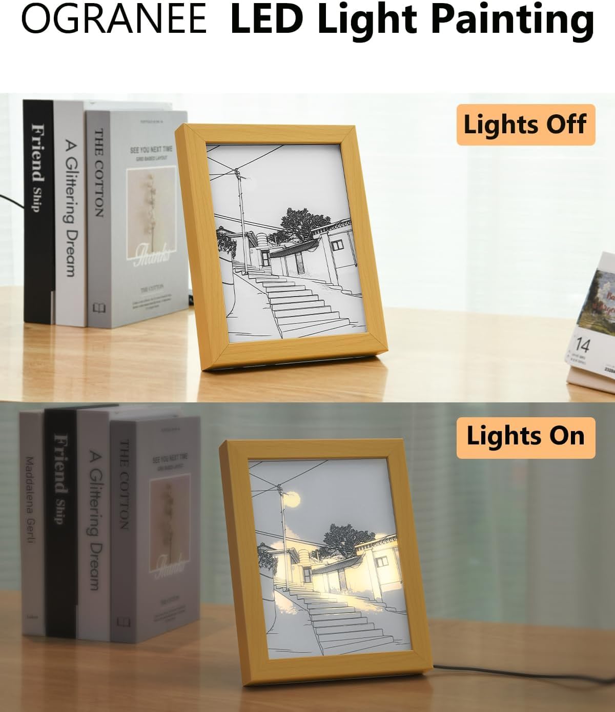 Streetlight Serenity – GlowTales LED Painting