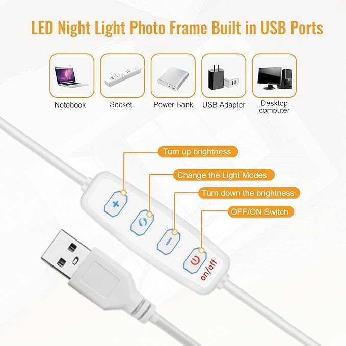 Scenic Lounge with a View – Light Up Frame