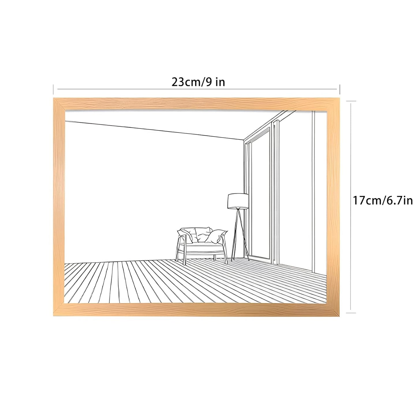Cozy Corner Light Art – Modern Glow Frame